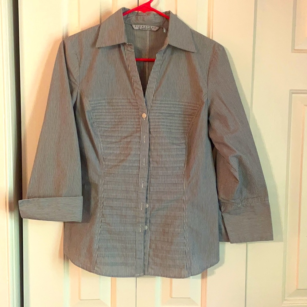 Button up top